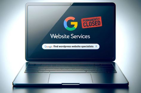 Google Business Website Service Shuts Down