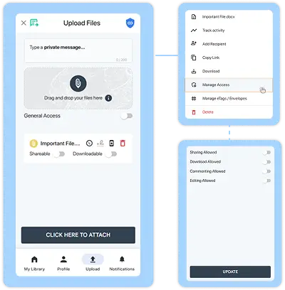 Document GPS download control